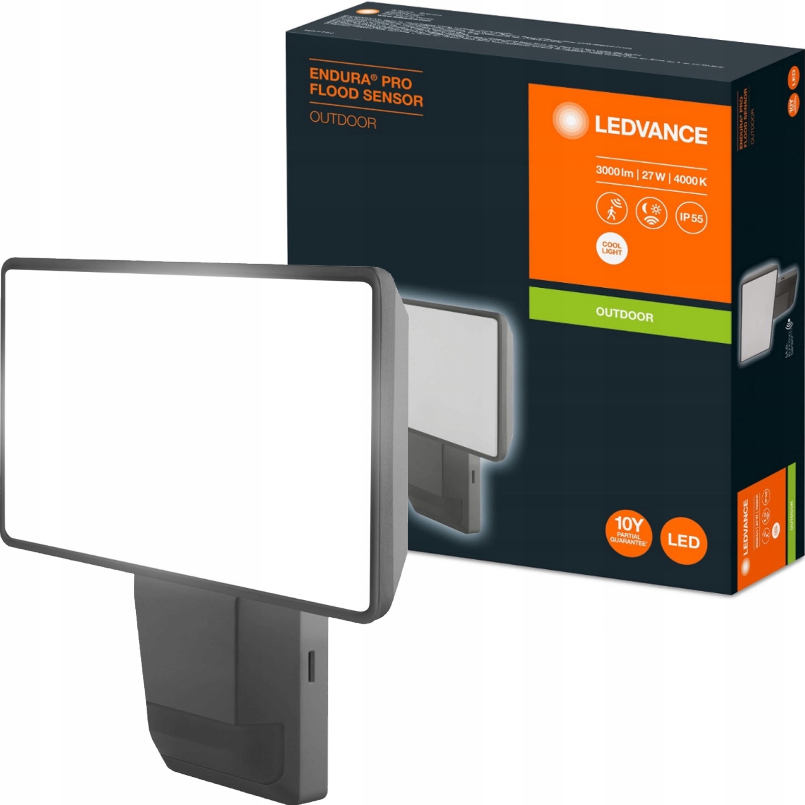 Halogénová neutrálna biela 3000 lm 27 W